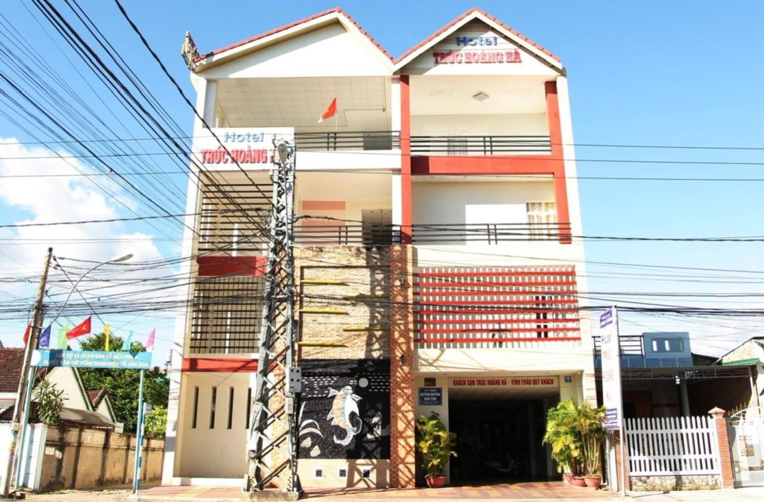 Truc Hoang Ha Hotel كون توم المظهر الخارجي الصورة